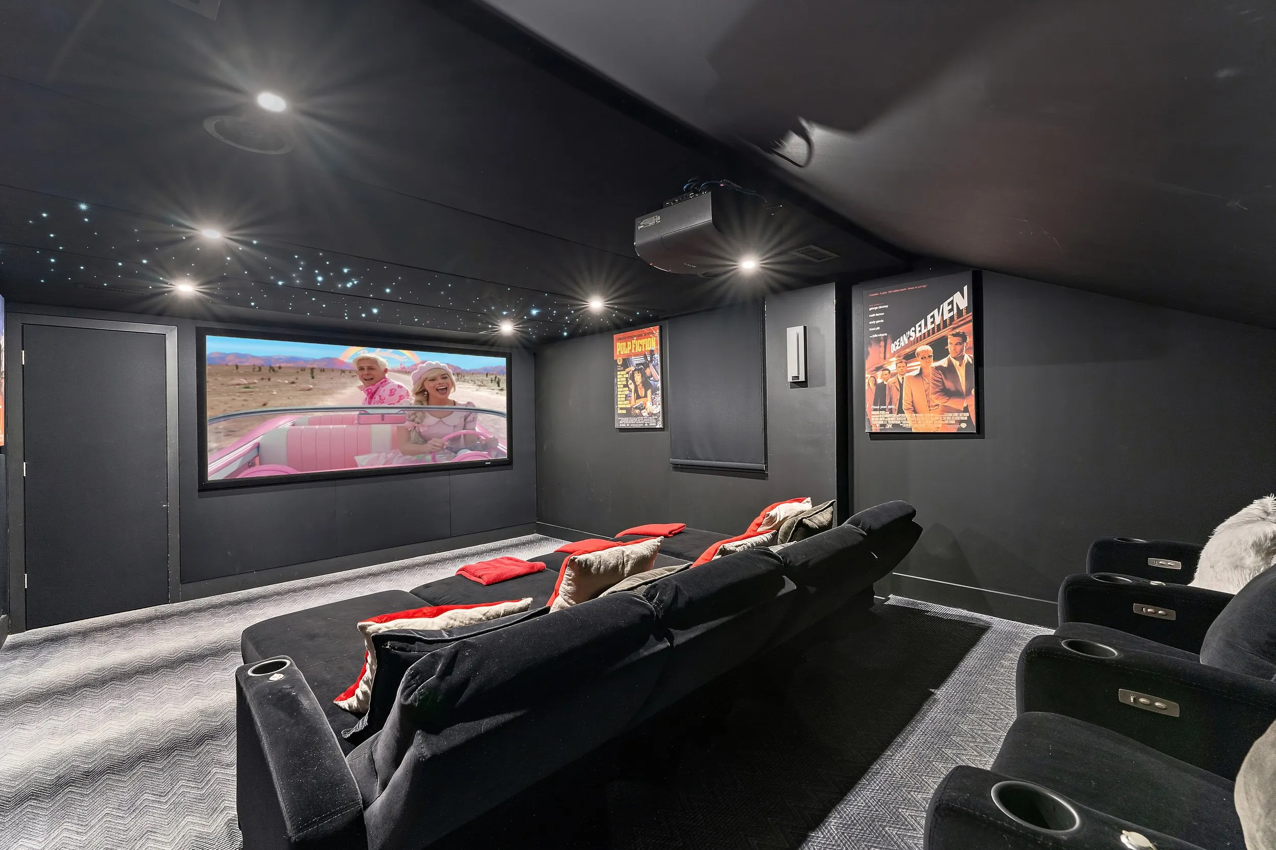 Professionally staged room